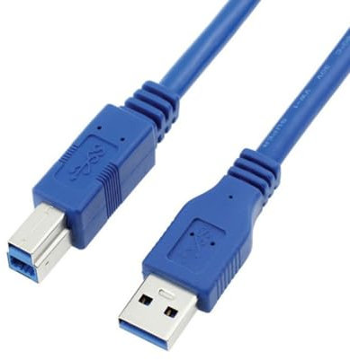 YPREWY Fast Speed USB3.0 Cable USB3.0 Male Cord 4.8Gbps For Printers And External Hard Disk Connection Fast Data Transfer