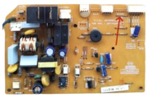 WVGFAUXA Placa De Computadora De Aire Acondicionado, Compatible con LG 6870A90162A, Placa Base 6871A20445(A)