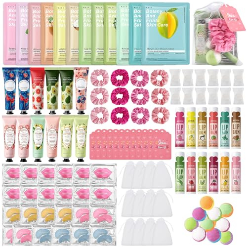 Jutqut Coffret cadeau spa de 120 pièces pour femme