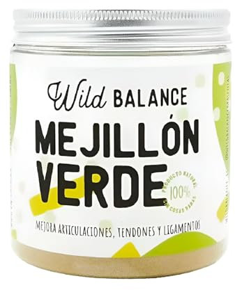 Wild Balance – Mejillón de Labio Verde Liofilizado 100 g - MSM - Condroprotector Natural para Perros y Gatos - Fortalece Articulaciones, Ligamentos y Tendones - Omega 3