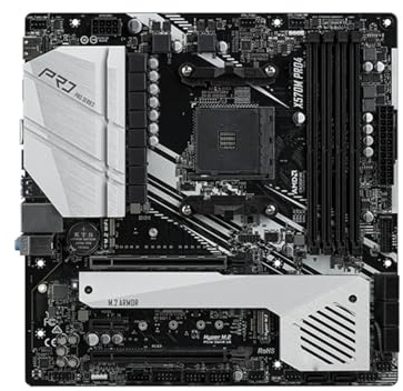 Fit For ASRock Brand X570M Pro4 Motherboard X570 Supports 5800X 5700x3D 5600G CPU 4xDDR4 4200+ PCIe 4.0 M.2 mATX AM4 Mainboard computer motherboards