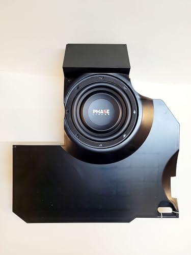 Phase Linear Subwoofer inklusive Tieftöner passend für Smart 451 Beifahrerfußraum