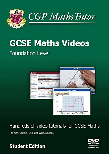 Mathstutor: GCSE Maths Tutorials, Foundation Level - DVD-Rom for PC/Mac (A*-G Resits)