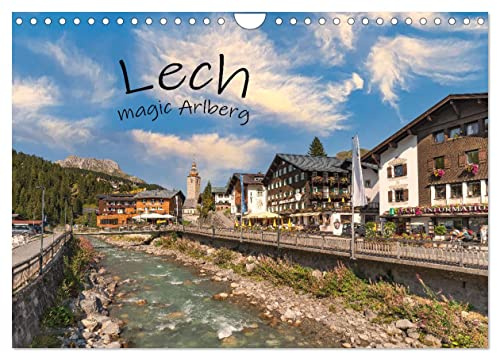 Lech - magic Arlberg (Wandkalender 2026 DIN A4 quer), CALVENDO Monatskalender: Entdecken Sie die Lecher Bergwelt immer wieder neu, ein Gebiet das ... zum Familienwandern ein. (CALVENDO Natur)