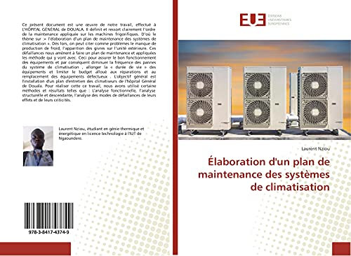 Élaboration d'un plan de maintenance des systèmes de climatisation