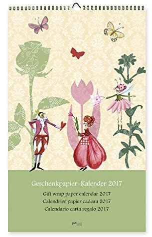Geschenkpapier-Kalender 2017