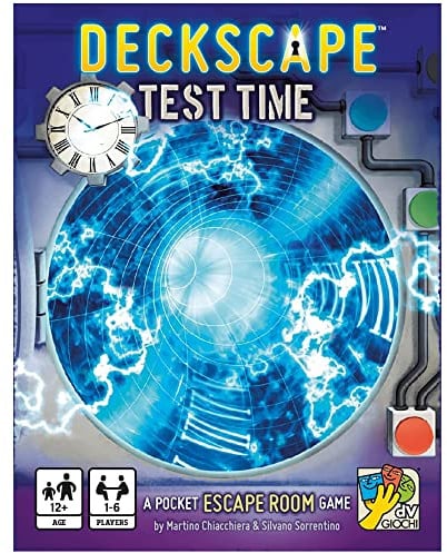 dV Giochi Deckscape: Test Time Card Game DVG4474 Mixed Colours