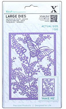 Xcut Large Dies, Meadow Butterflies, Carbon Steel, Art Craft Carbon Cutting Tool Supplies, For Beautiful Decoration, Card Making Gift Tag, Wrapping, Scrapbooking, Invitations, Crafters Companion