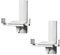 RO&CO BT77 White Pair of Wall Brackets for Speaker C/White