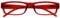 OPULIZE ACE Lesebrille Rot Leicht Komfortabel Leser Herren Damen Lesehilfe R32-Z +2.00