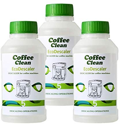 3X CoffeeClean EcoDescaler Liquid / 15 descaling Operations