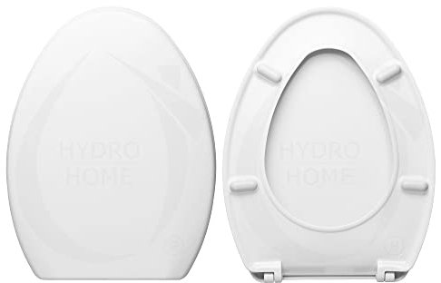 Copriwater Sedile WC compatibile con Spazio Scala termoindurente Bianco lucido by HYDRO HOME