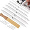 N NOROCME 12 Stück Blending Stumps und Tortillions Papierkunst-Mixer mit Schleifpapier, Bleistiftspitzer, Zeiger für Studenten, Künstler, Kohle, Skizzen, Zeichenwerkzeuge