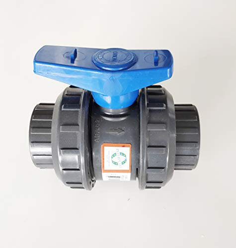 Vanne modèle 2020 Interplast 40mm à coller double union démontable 4cm / 40 mm PN16 PVC PRESSION