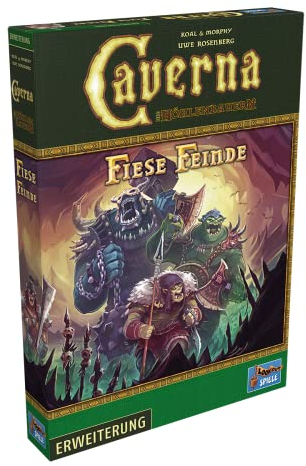 Lookout, Caverna – Fiese Feinde, Erweiterung, Expertenspiel, Brettspiel, 1-7 Spieler, Ab 12+ Jahren, 30 Minuten je Spieler, Deutsch