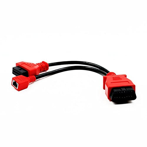 QPKING Programmierkabel, 16-polig, OBDII-Stecker, Kabeladapter, Scan-Werkzeug, kompatibel für BMW 16-polig, Autel MaxiSYS Pro MS908P