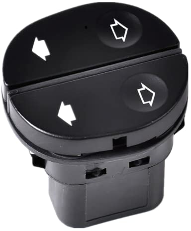 GEEANDLY Interruptores de botón Elevalunas Ventana Eléctrica 96FG14529BC Compatible con Ford Fiesta Puma Fusion Street KA Transit TOURNEO