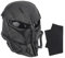 Yzpacc Outdoor Maske Punisher Maske Zweite Generation Vollgesichtsmaske für Halloween Jagd CS Wargame Taktische Ausrüstung Filmrequisiten Verstellbare Größe
