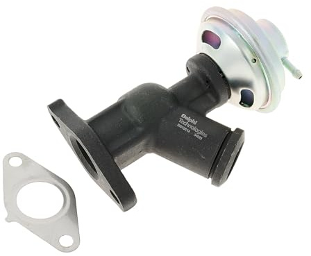 DELPHI EG10512-12B1 AGR-Ventil Abgasrückführungsventil ohne AGR-Kühler ohne AGR-Kühler Kompatibel mit PEUGEOT 307 3A/C 1628VT