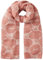 Joop! Damenschal, Cornflowermuster, Materialmix mit Alpaka, ca. 200x90 cm, orange