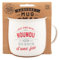 MUG NOMADE - Mug à thé et café personnalisé Nounou - cadeau pour Femme