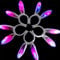 XineYuor LED Hasenohren Haarreif,5PCS Hasen Haarreif Leuchtendes Stirnband,Osterhasen Ohren Haarbänder Häschen Stirnband Party Erwachsene Kinder Leucht Kopfstück Hairband Rabbit Bunny Ears (B)