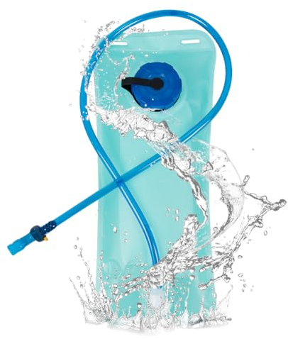 2L Bolsa De Agua para Mochila Hidratación,Bolsa de Hidratación de Gran Capacidad,Vejiga de Hidratación Sin BPA,Bolsa de Agua Deportiva a Prueba de Fugas,Depósito de Agua para Senderismo,Ciclismo