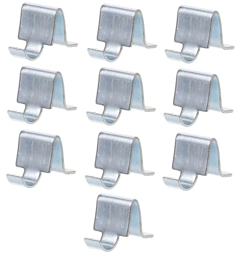 10 Stück Regalbodenträger,Clips Aktenschrank Bodenträger Tablarträger für Schrank Bücherregal Kleiderschrank - Verdickung 9mm