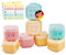 EKORI 8er Set Babybrei Behälter Einfrieren Bauklotz | Beikost Baby | 120ml Aufbewahrungsbox aus PP | Lecksicher im Baustein Design | Babynahrung aufbewahrung | Mikrowellen- und Spülmaschinenfest