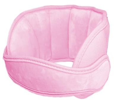 ZOIBV Kindersitz Kopfstütze, Kopfschutz Schlafen, Autositz Nackenstütze Kinder Verstellbarer Kopfschutz Kopfhalter Kindersitz Baby, Geeignet für Autositze, Schlafkissen Kopfhalter, Rosa