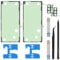 ZHUROUPU Back Battery Door Cover Adhesive Tape for Samsung Galaxy S22 Ultra 5G SM-S908B, Battery Cover Waterproof Film Adhesive for Samsung Galaxy S22 Ultra S908U S908W with Battery Adhesive (2 PCS)
