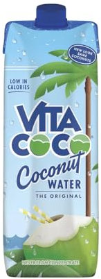 Lot de 4 bouteilles d'eau de coco espagnole 1 l