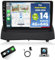 Surakey 4+64G Android 14 Autoradio per Ford Fiesta 2009-2014 con Wireless CarPlay Android Auto 9 Pollici Radio con Bluetooth GPS WiFi Comandi al Volante Microfono+Telecamera di retromarcia