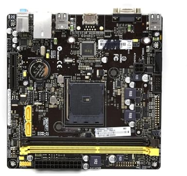 WLTDYZZLDN Placa Base Fit For ASUS AM1I-B/K30BD/DP_MB Compatible con CPU 5350 DDR3 160 MHz Mini ITX, DVI HDMI USB3.0 SATAII A320 PCIe 3 Placa Bases