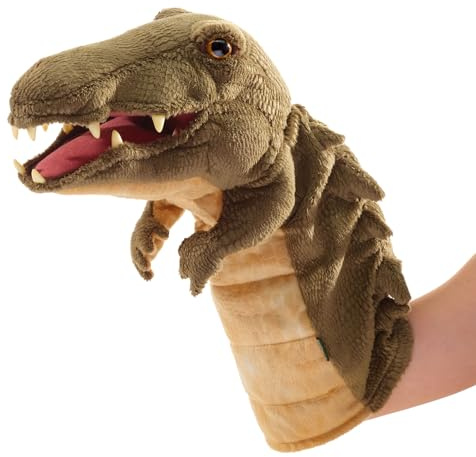Crocodile Stage Puppet 3233 Folkmanis Handpuppe