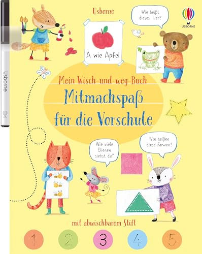 Mein Wisch-und-weg-Buch: Mitmachspaß für die Vorschule (Meine Wisch-und-weg-Bücher)
