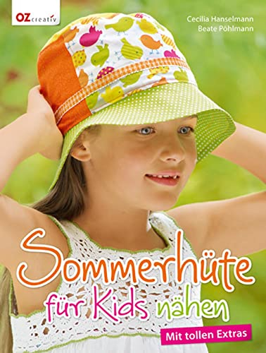 Sommerhüte für Kids nähen: Mit Vorlagenbogen