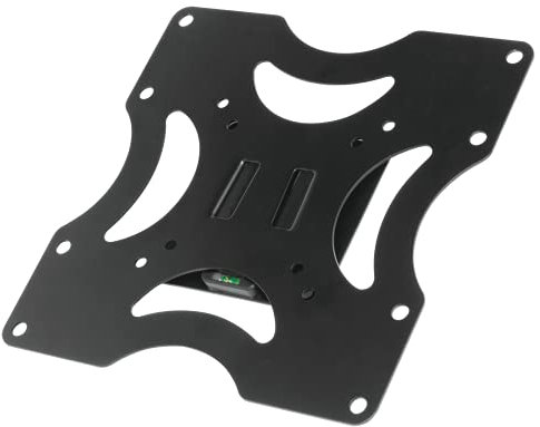 ARCTIC TV Basic S - Slim Fixed Wall Mount bracket for 19-55 LED, LCD, Plasma TV fits, Monitor Arm up to 37 kg (80 lbs) weight capacity - Black