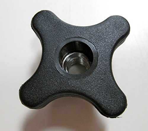 Star Knob M10 Stainless Steel Thread Thumbscrew Saw Bolt Wing nut Drill Kitchen, 1 x M10 Open Thread