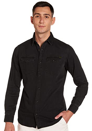 JACK & JONES Male Jeanshemd Comfort Fit Jeanshemd
