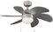 wonderlamp Basic Ventilador, E27, 15 watts, Blanco, 76.2 x 76.2 x 41.5 cm