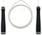 RX Smart Gear RapidFit Springseil | verstellbares Springseil mit ergonomischen Doppellager-Griffen, Fitness-Springseil für Übungen, Workout, Sporttraining, Weiß