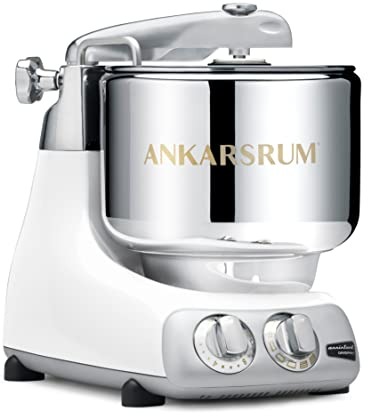 Ankarsrum AKR 6230 GW Assistent Original-AKM6230 Kitchen machine-Glossy White, 1500, Metall