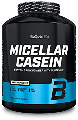 2 x Biotech USA Micellar Casein, 2270g Dose , Schoko (2er Pack)