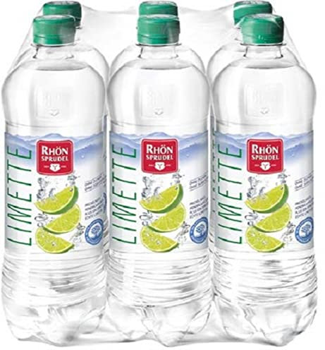 RhönSprudel Mineralwasser Plus Limette EINWEG (6 x 0,75 l)