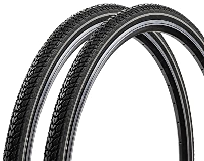 2 Stück 28 Zoll REXWAY City Trekking Reifen Fahrrad 37-622 Mantel Tire Decke 28x1.40 Reflex