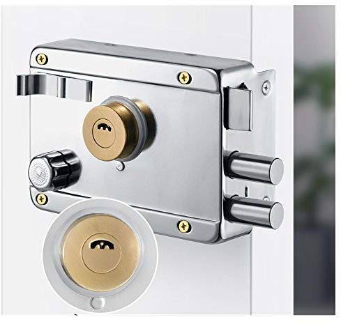 Serrature per porte esterne, serrature per porte antiche, serrature per porte in ferro per porte in legno, serrature per porte antifurto, serrature per porte di casa-Senza marmellata_Apri a destra