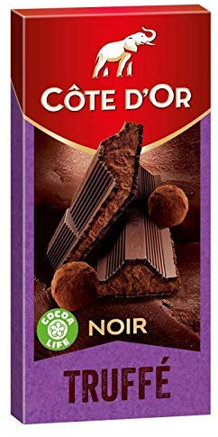 CÔTE D'OR - Chocolat Truffé Noir 190G - Lot De 4 - livraison offerte