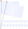 ABOOFAN Weiße Flagge Zum Aufstellen Stick Flag- Banner. 20Pcs ?e Mini- Flaggen auf St? ?e DIY Graffiti Flagge Party Event Benutzerdefinierte Stick- Flaggen Sublimation Fahne