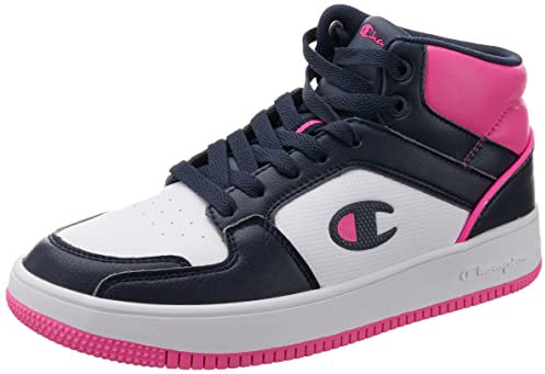 Champion RD18 2.0 Mid W Caña Media Mujer Zapatos Blanco Fucsia Ww017 37.5 EU